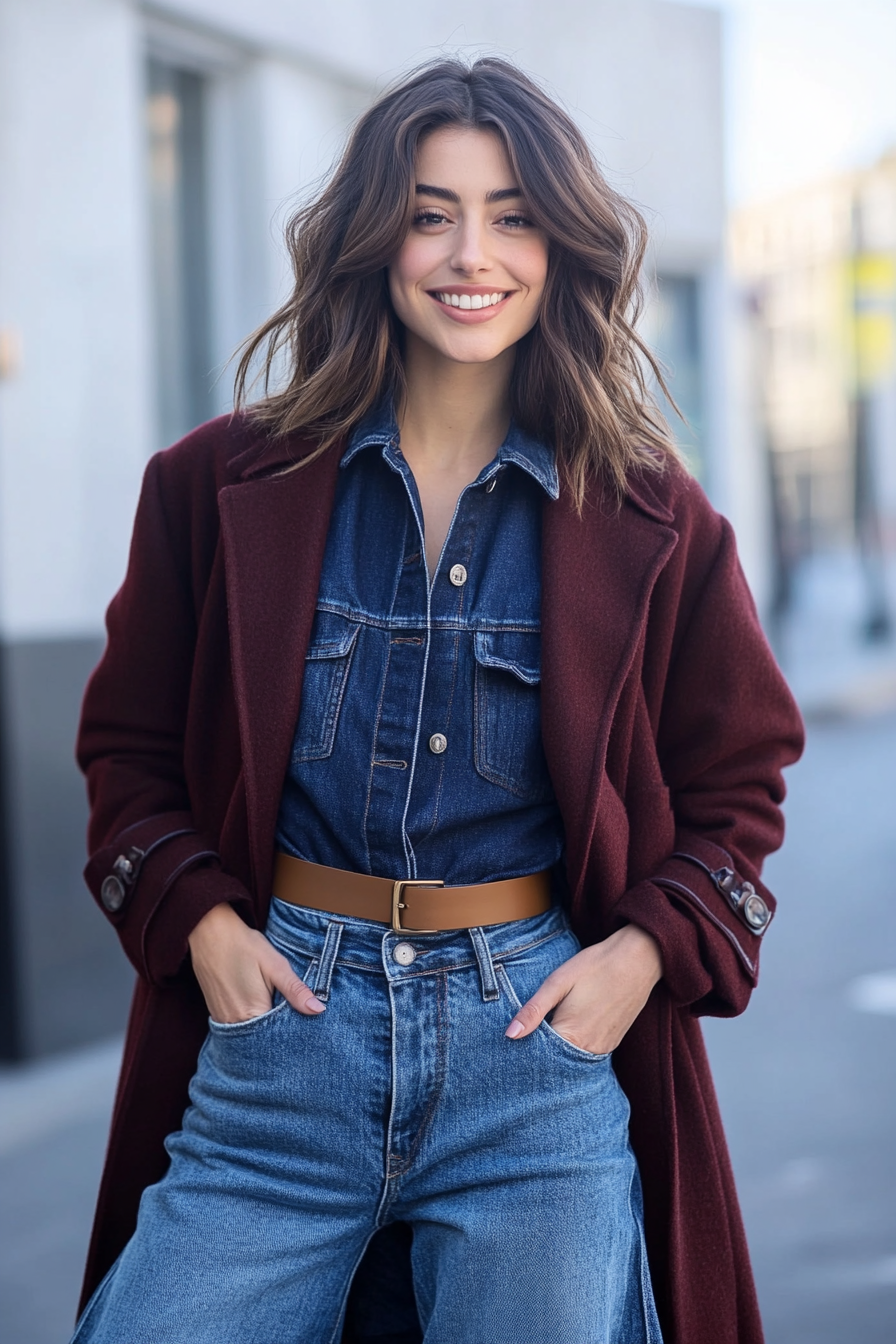 10. Double Denim Revival (London Outfit Ideas) - London Outfit Ideas