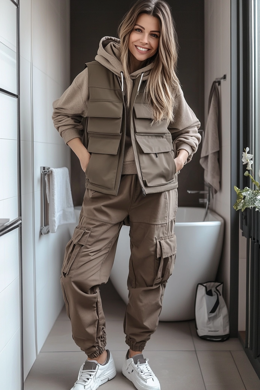 2. Layered Utility (Streetwear Outfit Ideas) - Streetwear Outfit Ideas