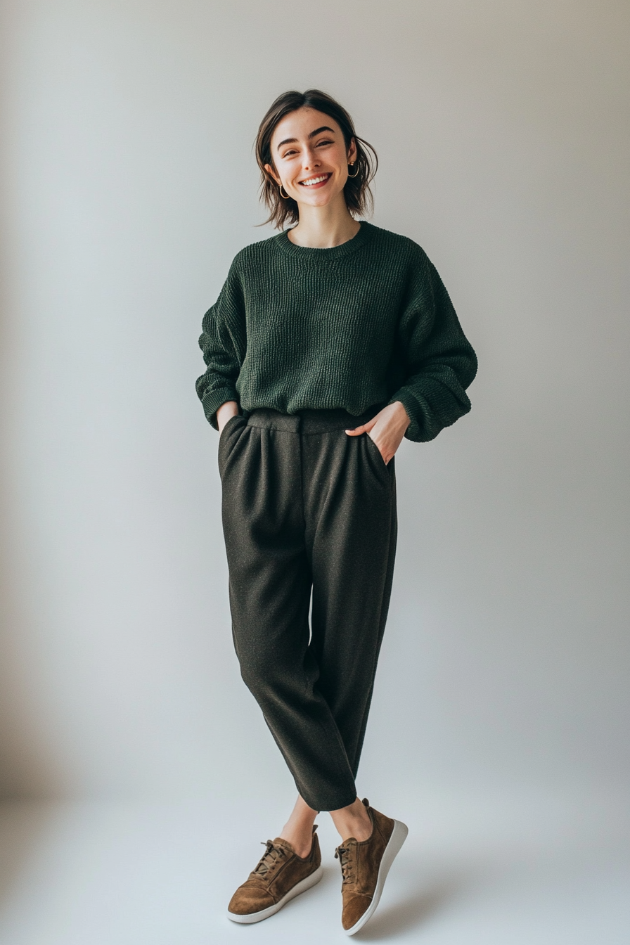 6. Cozy Street Minimalism (Streetwear Outfit Ideas) - Streetwear Outfit Ideas