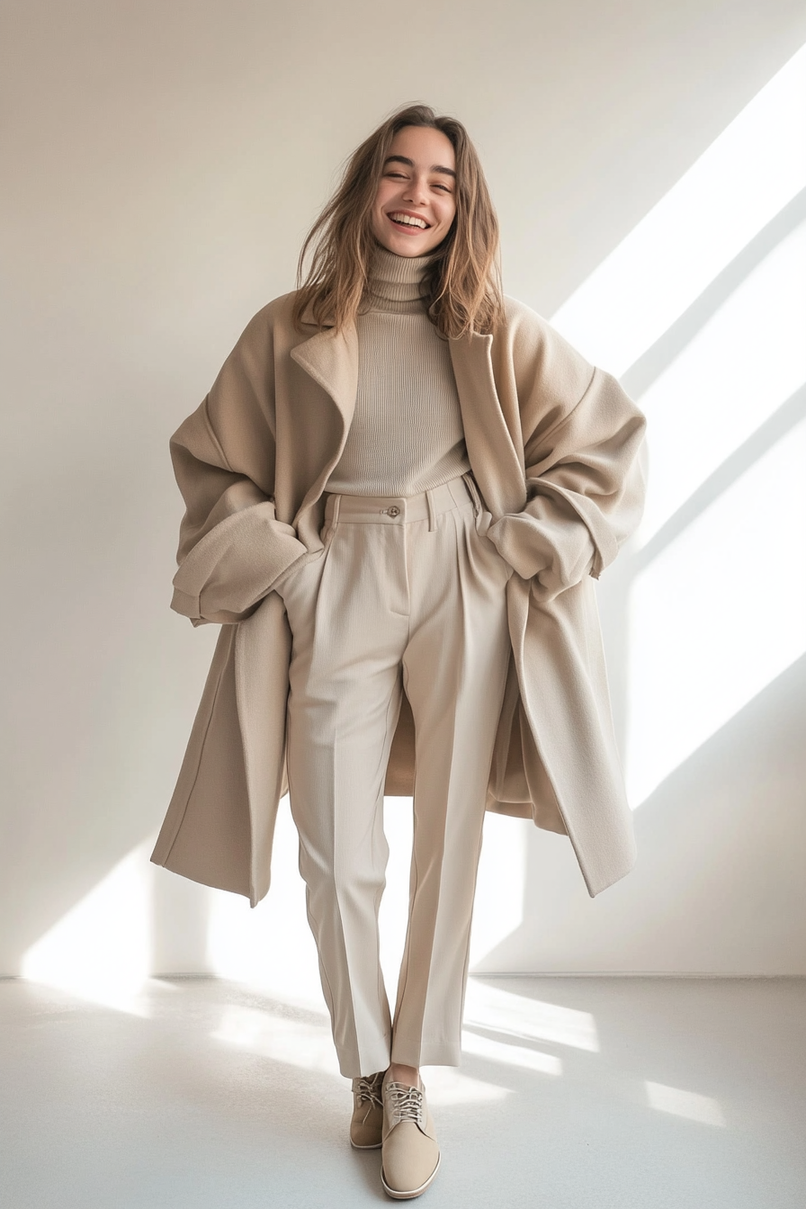 16. Muted Monotone Layering (Streetwear Outfit Ideas) - Streetwear Outfit Ideas