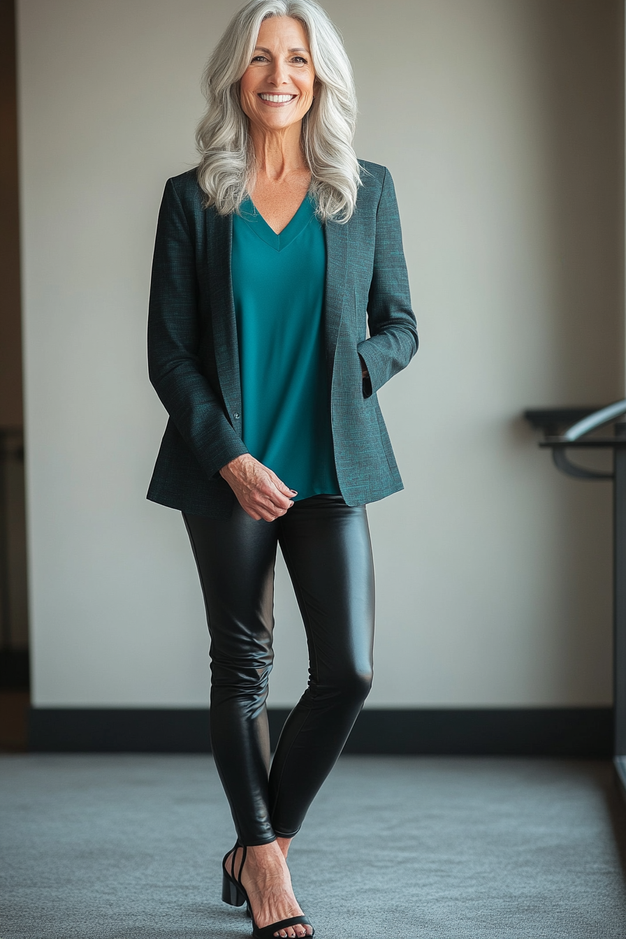 4. Chic Tunic Comfort (Concert Outfit Ideas For Women Over 50) - Concert Outfit Ideas For Women Over 50