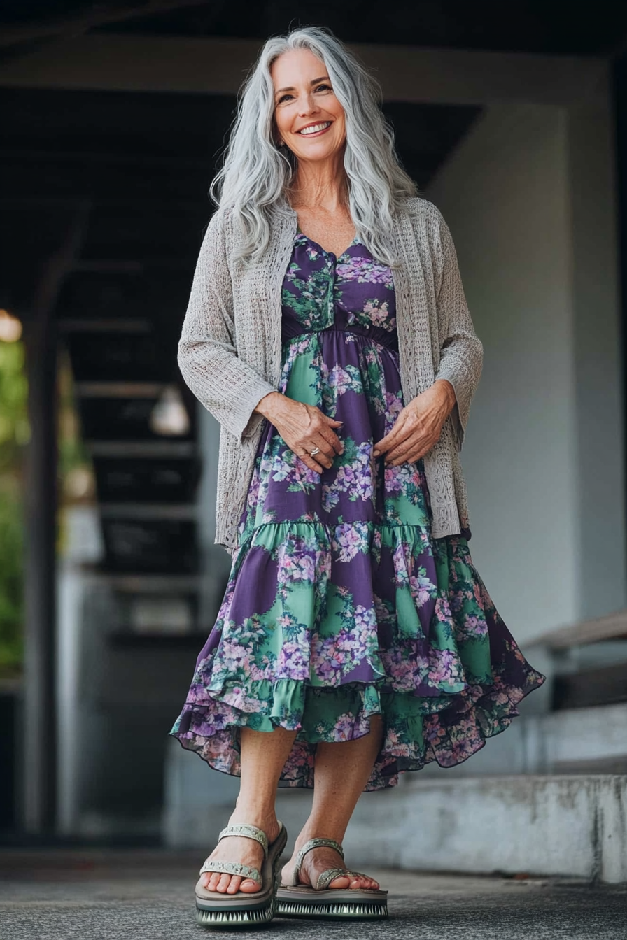 6. Flowy & Feminine Festival (Concert Outfit Ideas For Women Over 50) - Concert Outfit Ideas For Women Over 50