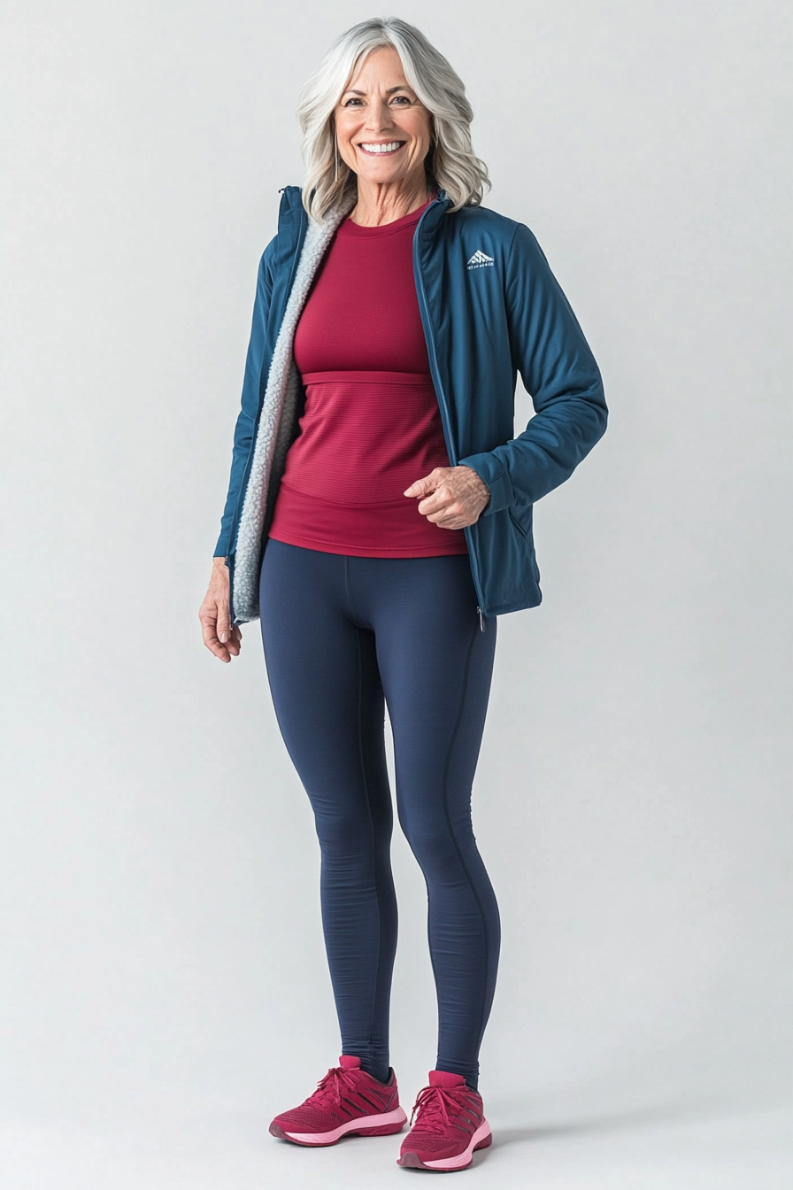 7. Winter Warm-Up (Active Wear Outfits For Women Over 50) - Active Wear Outfits For Women Over 50