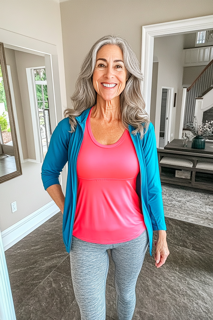 8. Vibrant Energy (Active Wear Outfits For Women Over 50) - Active Wear Outfits For Women Over 50
