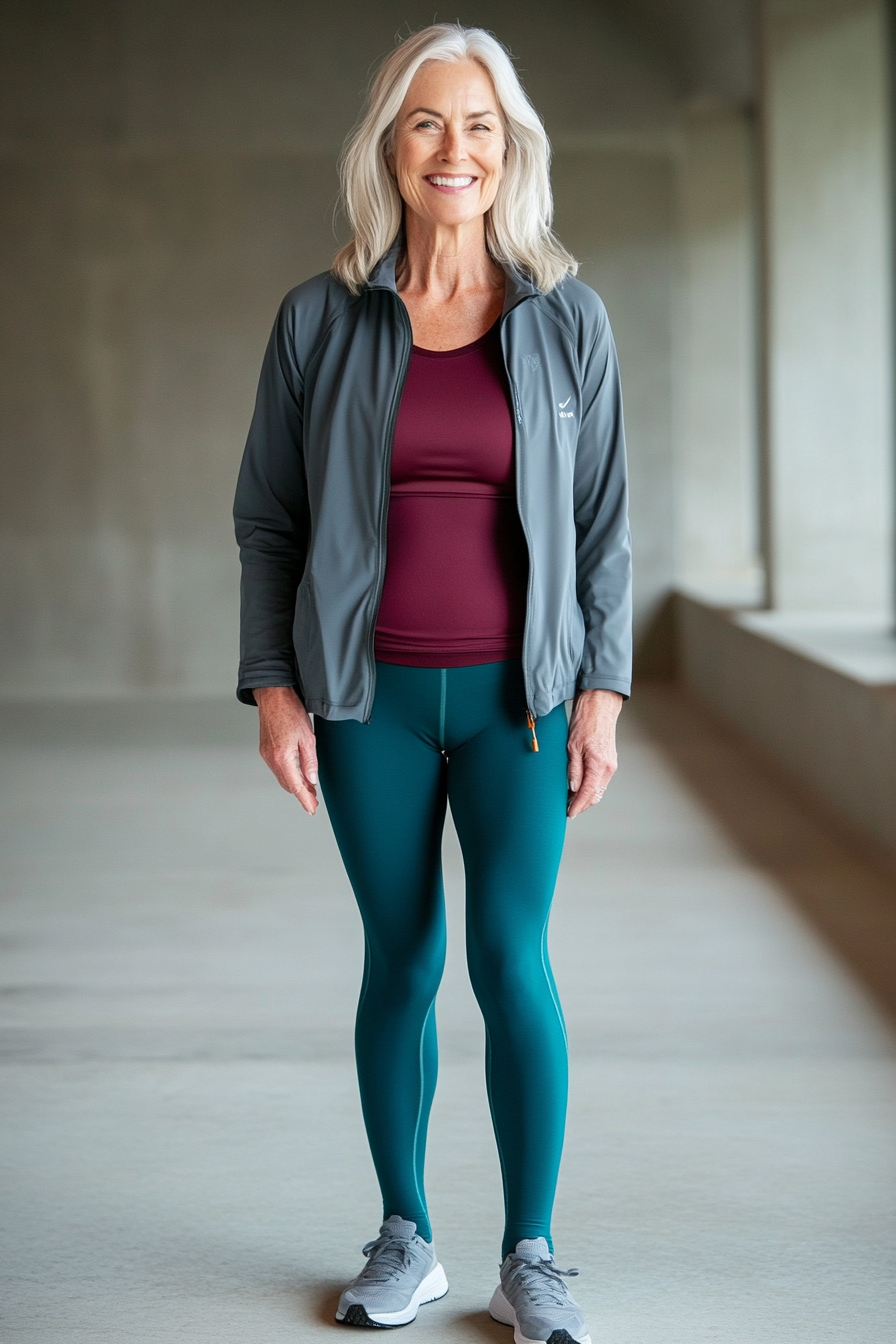 12. High-Performance Layers (Active Wear Outfits For Women Over 50) - Active Wear Outfits For Women Over 50