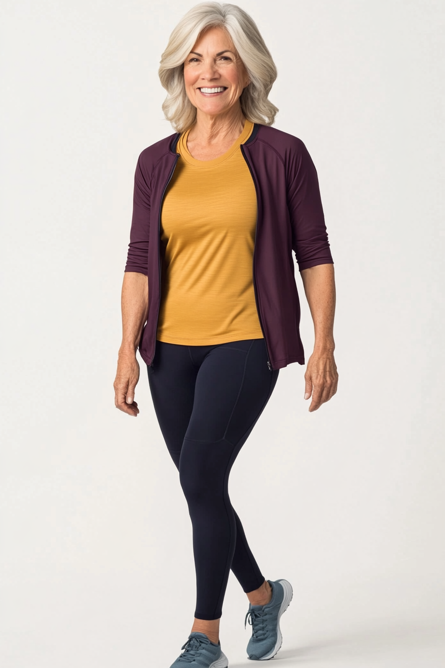 14. Energetic Athleisure (Active Wear Outfits For Women Over 50) - Active Wear Outfits For Women Over 50