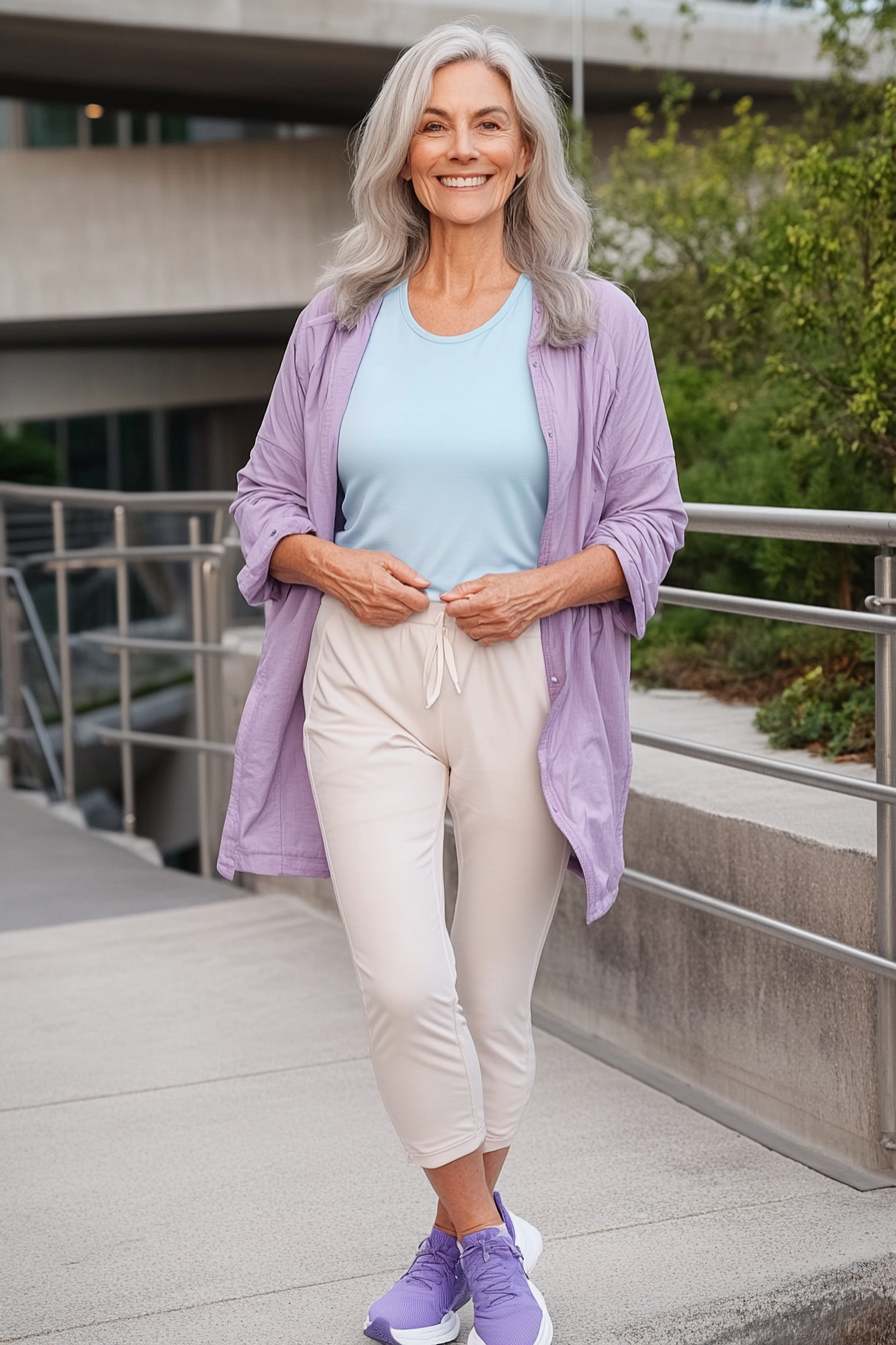 21. Morning Zen (Active Wear Outfits For Women Over 50) - Active Wear Outfits For Women Over 50