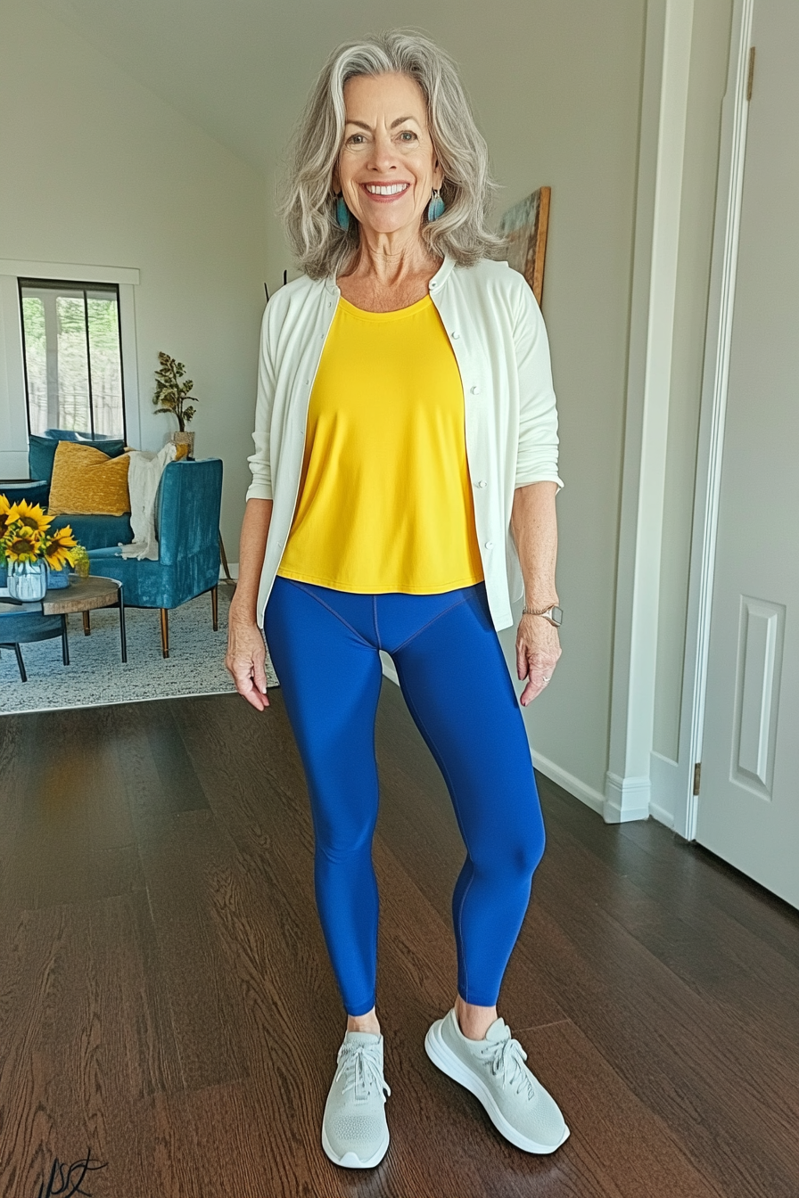 23. Fresh and Fun (Active Wear Outfits For Women Over 50) - Active Wear Outfits For Women Over 50