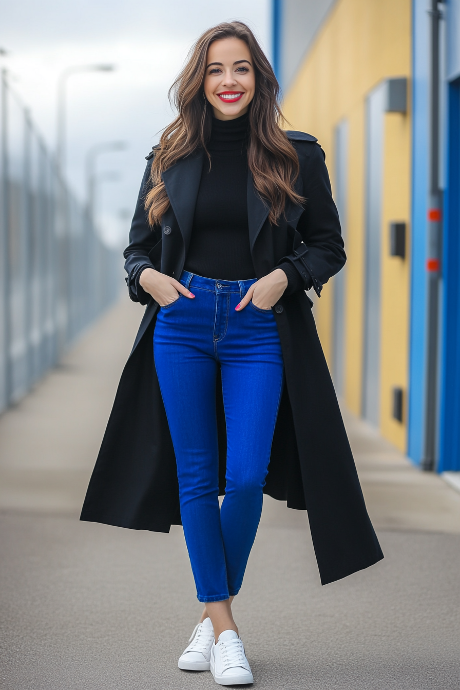 5. Bold in Brights (Jeans Outfit Ideas) - Jeans Outfit Ideas