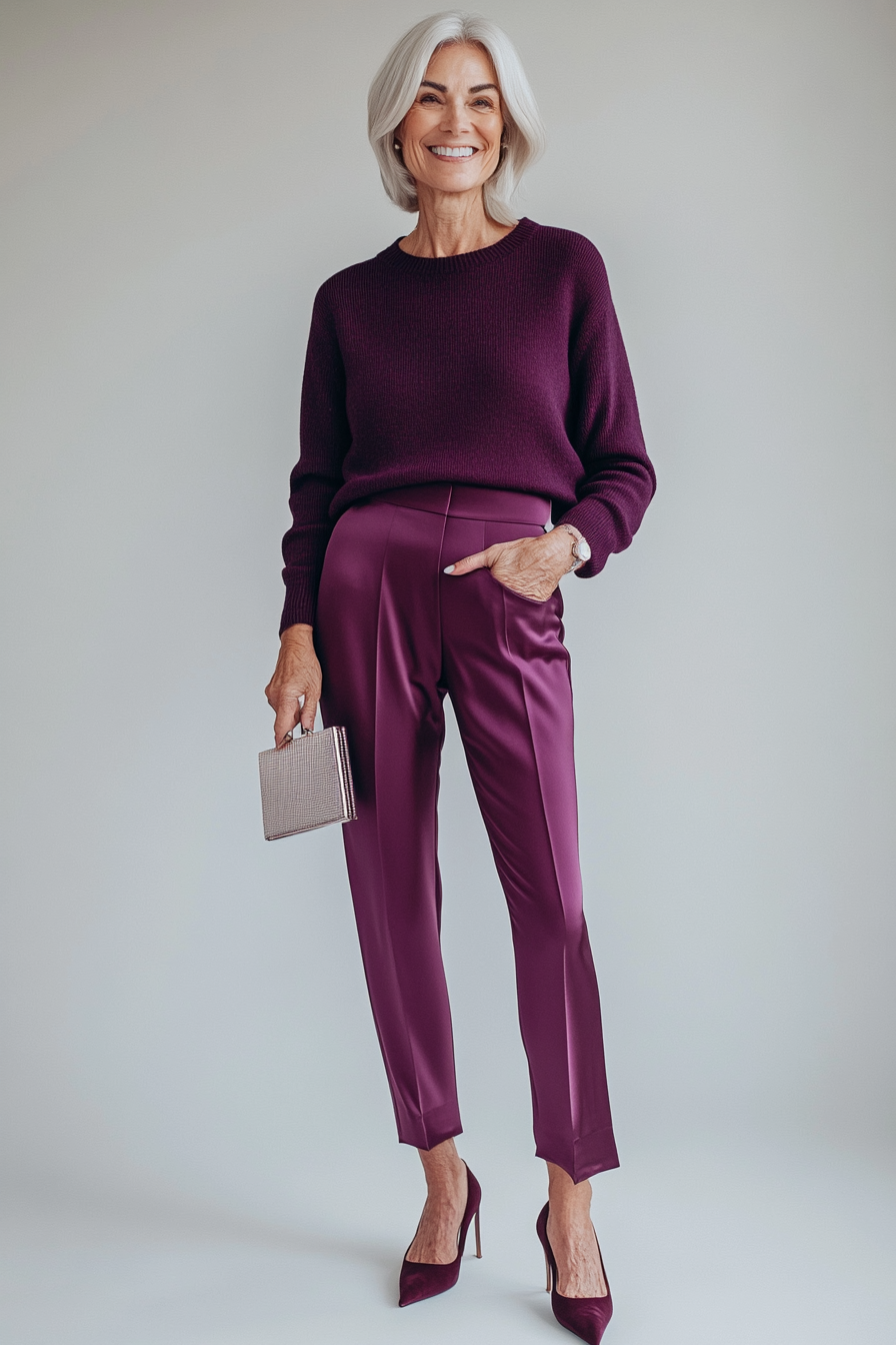 21. Minimalist Cashmere & Silk (Great Outfits For Women Over 50) - Great Outfits For Women Over 50