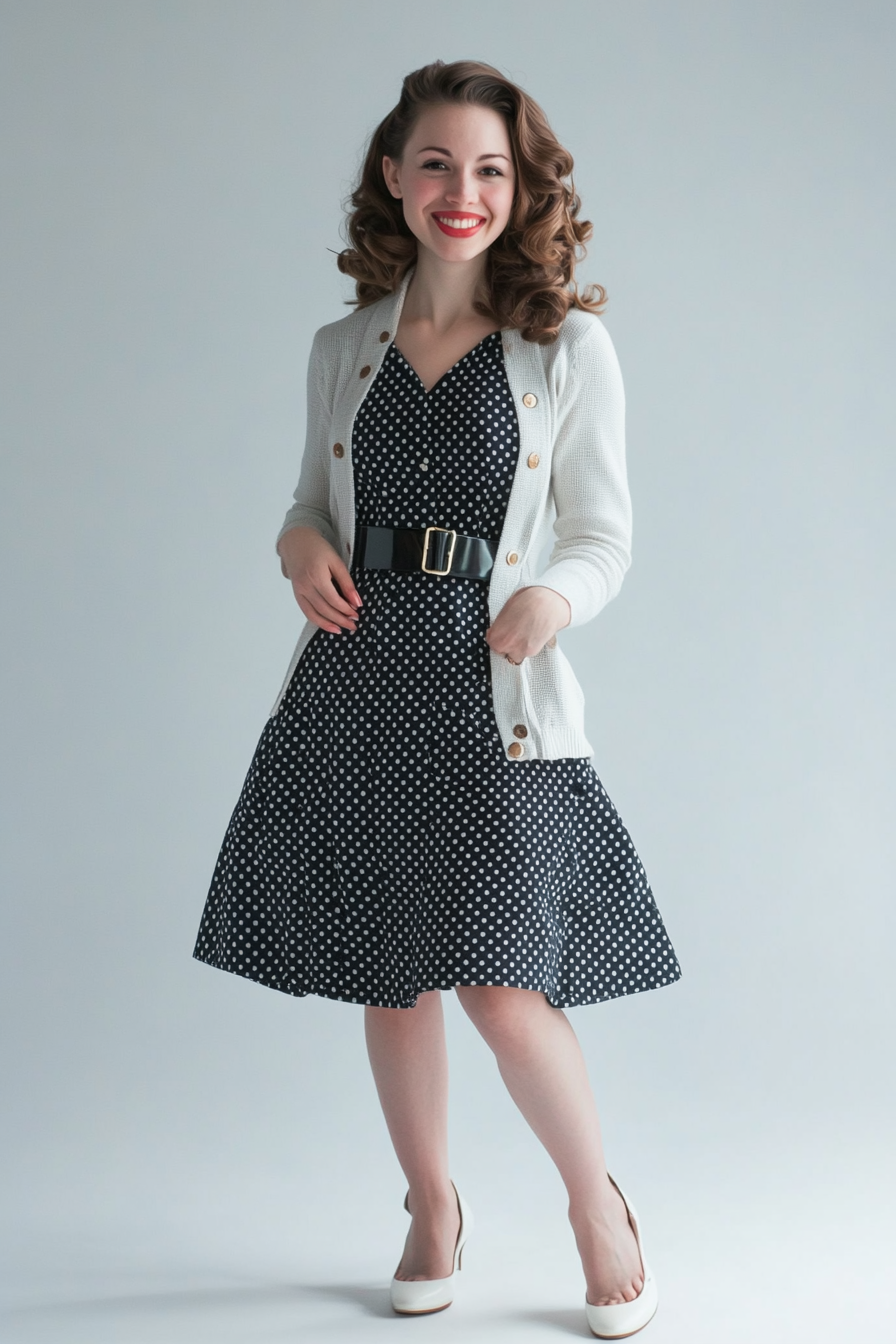 1. The Classic Rockabilly Charm (Retro Outfit Ideas) - Retro Outfit Ideas
