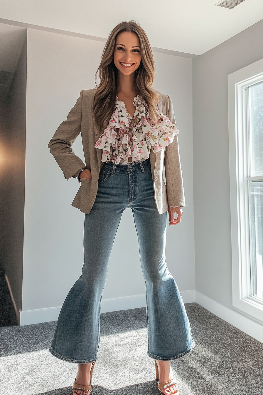 2. The Bold 70s Flare Revival (Retro Outfit Ideas) - Retro Outfit Ideas