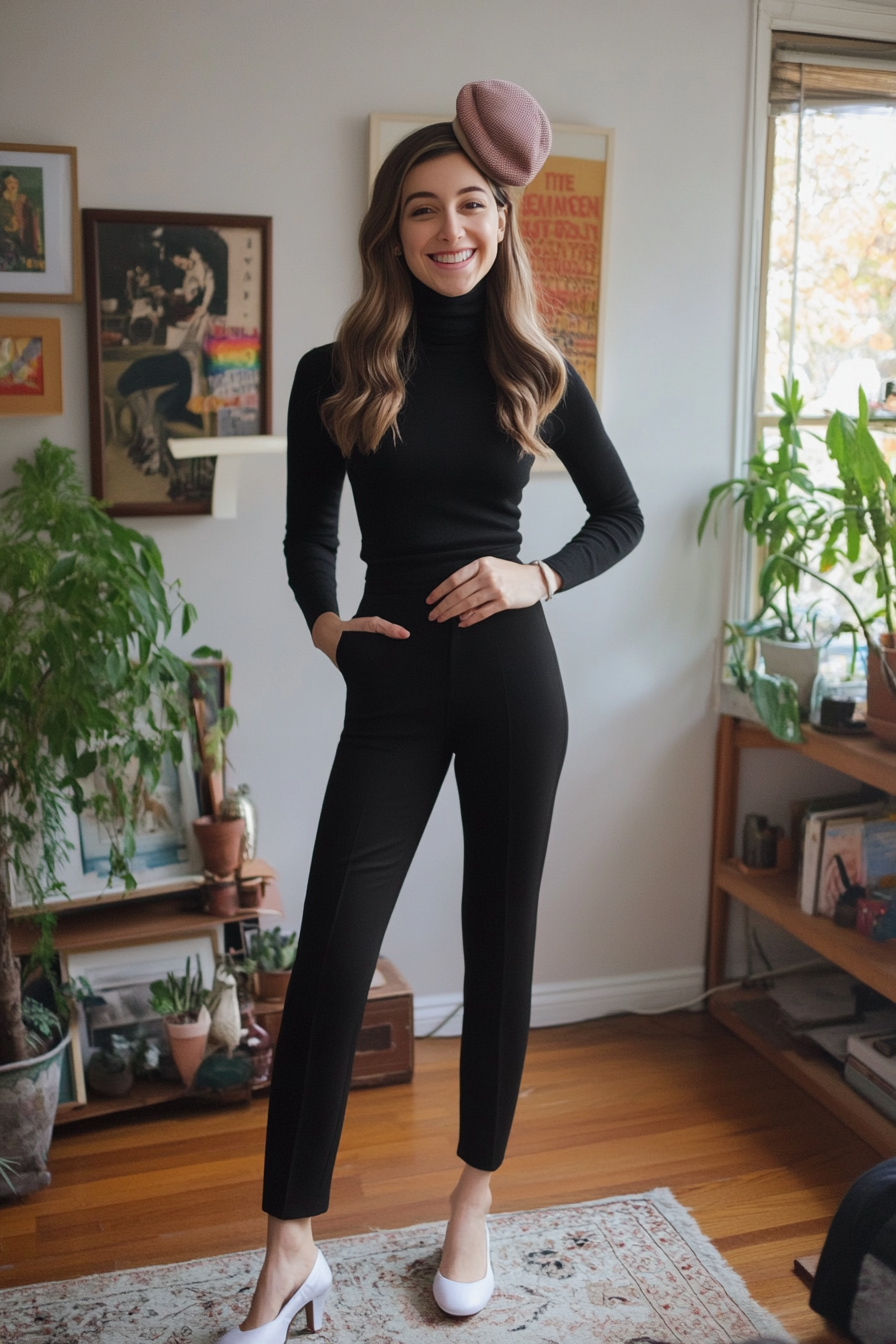 27. The 60s Beatnik Elegance (Retro Outfit Ideas) - Retro Outfit Ideas