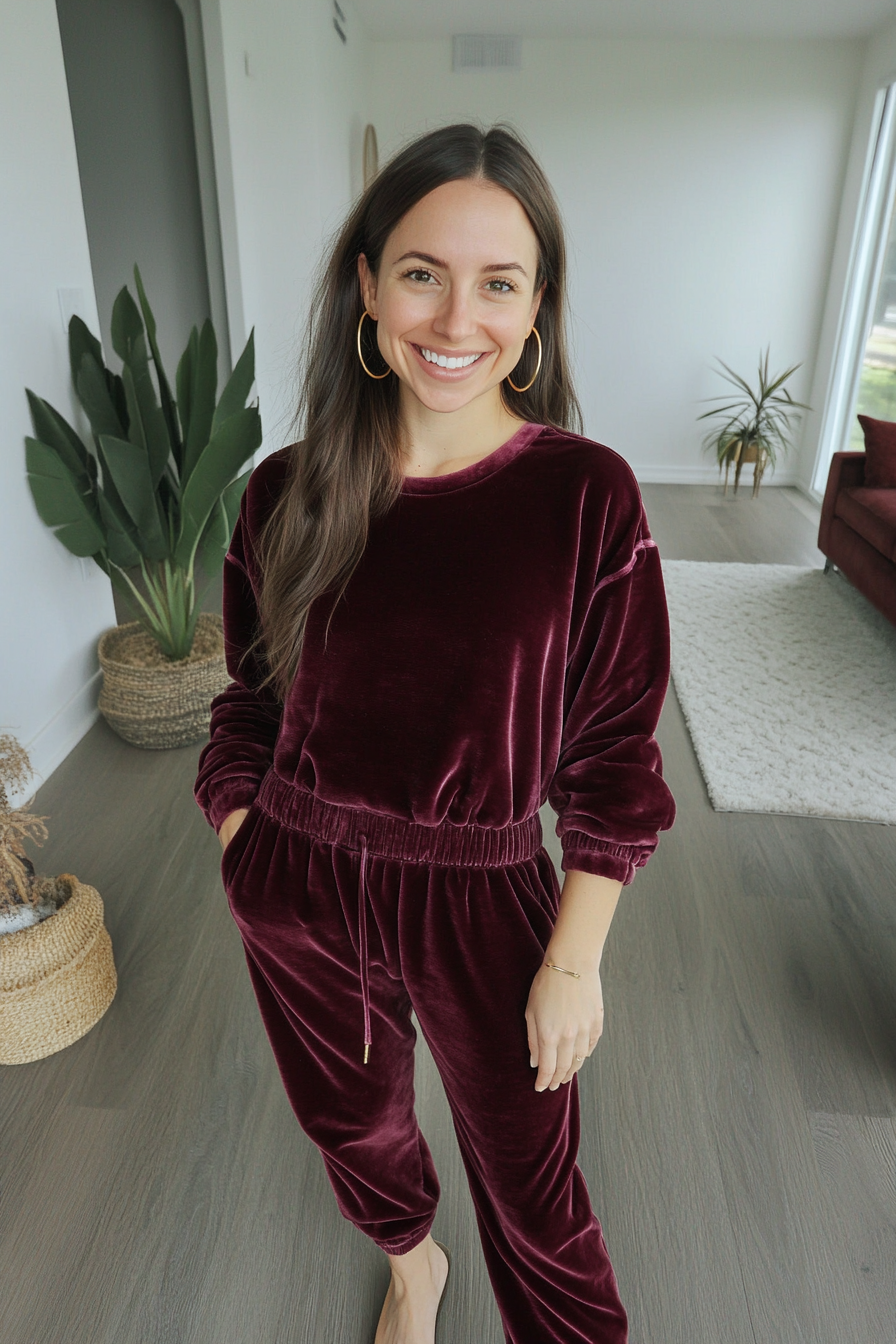 8. Luxe Lounge Set (Lazy Outfit Ideas) - Lazy Outfit Ideas