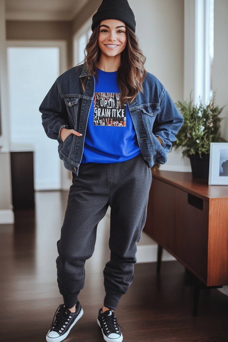 9. Graphic Tee Staple (Lazy Outfit Ideas) - Lazy Outfit Ideas