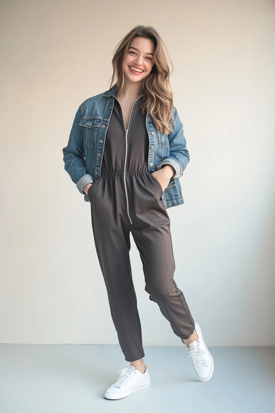 17. Jumpsuit Simplicity (Lazy Outfit Ideas) - Lazy Outfit Ideas