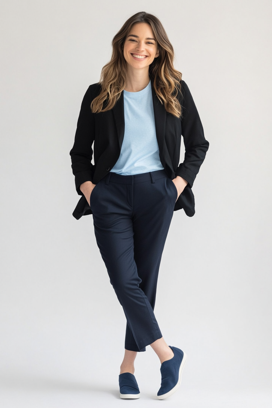 24. Relaxed Blazer Style (Lazy Outfit Ideas) - Lazy Outfit Ideas