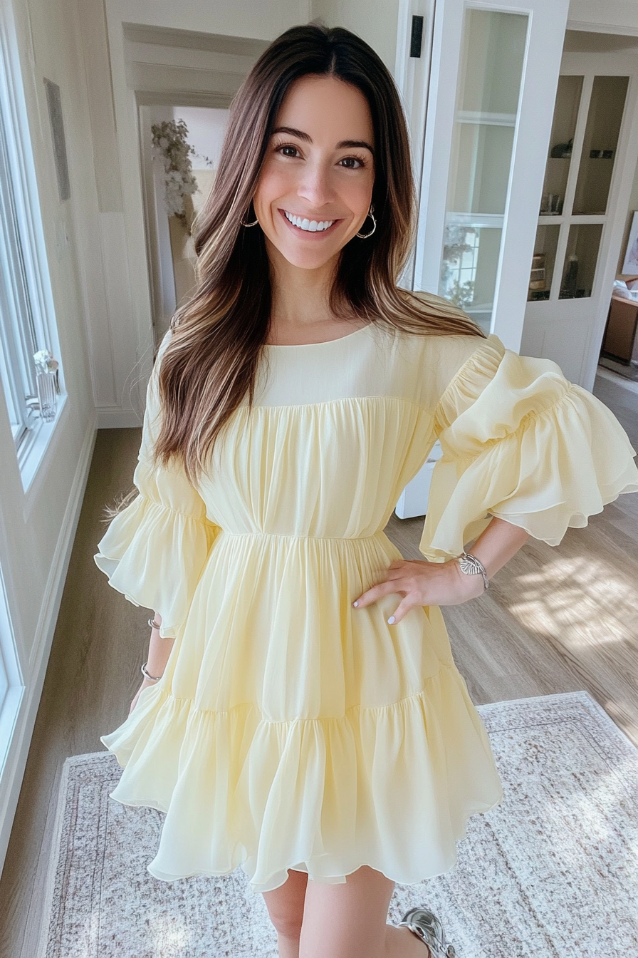 1. Spring Radiance (Dress Outfit Ideas) - Dress Outfit Ideas