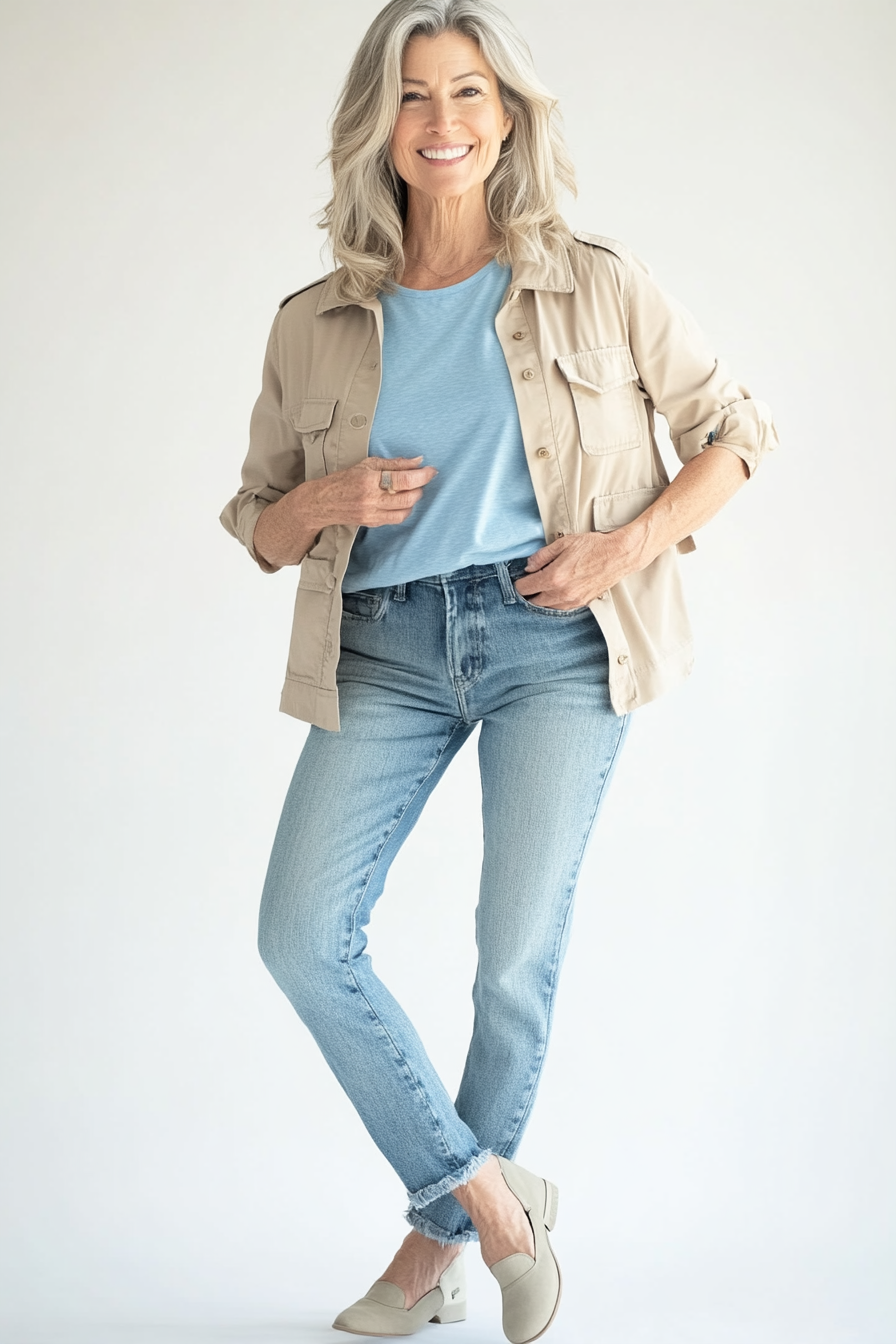 7. Easy Weekend Wear (Casual Clothing Styles For Women Over 50) - Casual Clothing Styles For Women Over 50
